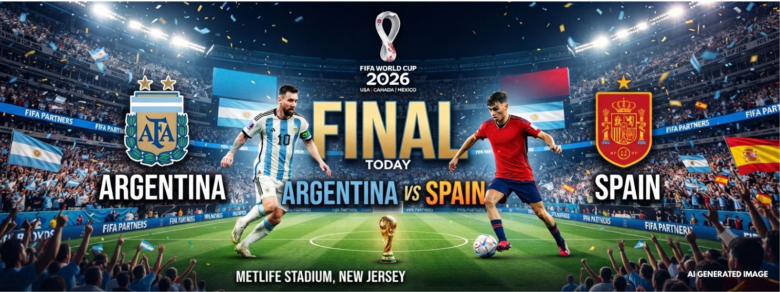FIFA: Argentina And Spain Set For World Cup Glory
